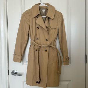 JCREW TRENCH COAT